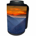 3dRose Danita Delimont - Sunsets - West Virginia, Blackwater Falls SP. Winter sunset from Lindy Point. - Can Cooler Bottle Wrap (cc_260555)