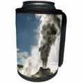 3dRose Danita Delimont - Geothermal - Erupting Castle Geyser, Upper Geyser Basin, Yellowstone NP, Wyoming. - Can Cooler Bottle Wrap (cc_260588)