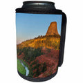 3dRose Danita Delimont - Wyoming - Belle Fourche River below Devils Tower National Monument, Wyoming - Can Cooler Bottle Wrap (cc_260595)