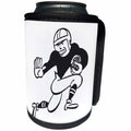 3dRose TNMPastPerfect Sports - Football Player - Can Cooler Bottle Wrap (cc_26079)