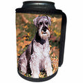 3dRose Dogs Schnauzer - Schnauzer - Can Cooler Bottle Wrap (cc_261)