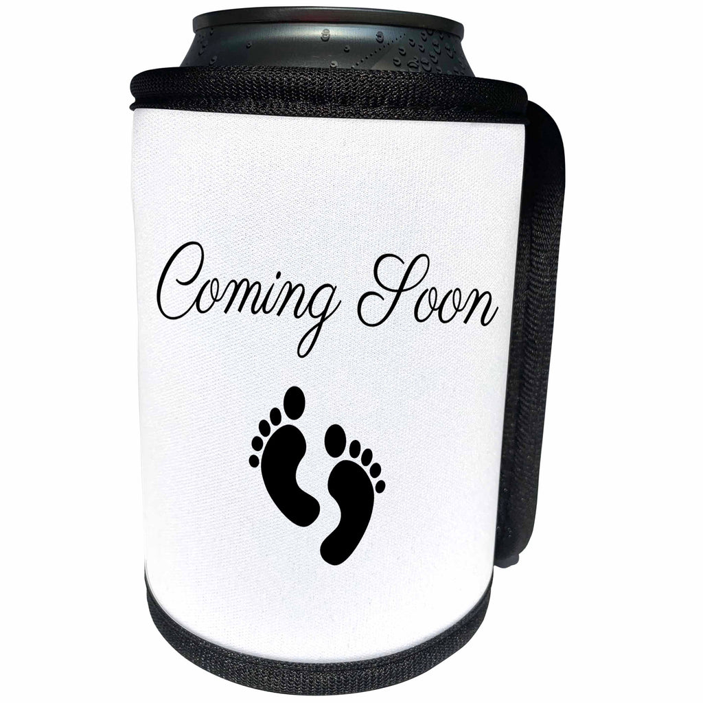 3dRose BrooklynMeme Sayings - Coming soon - Can Cooler Bottle Wrap (cc_261238)