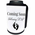 3dRose BrooklynMeme Sayings - Coming soon February 2018 - Can Cooler Bottle Wrap (cc_261245)