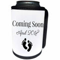 3dRose BrooklynMeme Sayings - Coming soon April 2018 - Can Cooler Bottle Wrap (cc_261247)