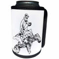 3dRose Carsten Reisinger - Illustrations - American cool ATV Four Wheeler Quad Bike Off Roader - Can Cooler Bottle Wrap (cc_261502)