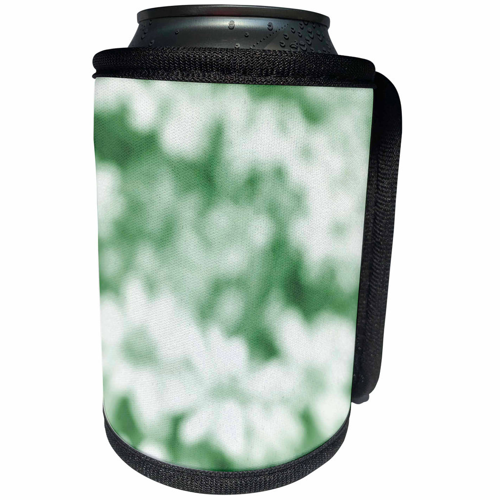3dRose Patricia Sanders Creations - Green Daisies Floral Art - Can Cooler Bottle Wrap (cc_26152)