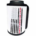 3dRose Carsten Reisinger - Illustrations - American Flag Patriotic Best Mechanic Ever Fun Cool - Can Cooler Bottle Wrap (cc_261555)