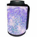 3dRose Patricia Sanders Creations - Purple Peacock Art - Can Cooler Bottle Wrap (cc_26167)