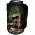 3dRose Sandy Mertens Arkansas - North Little Rock Mill in Spotlight - Can Cooler Bottle Wrap (cc_26234)