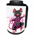 3dRose Sven Herkenrath Animals - Graphic Little Rat Animals Rodent - Can Cooler Bottle Wrap (cc_262427)