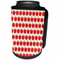 3dRose Food - Image of Rows Of Sweet Red Apples - Can Cooler Bottle Wrap (cc_262511)