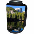3dRose Sandy Mertens Colorado - Hallett Peak Nymph Lake Rocky Mountain National Park - Can Cooler Bottle Wrap (cc_26277)