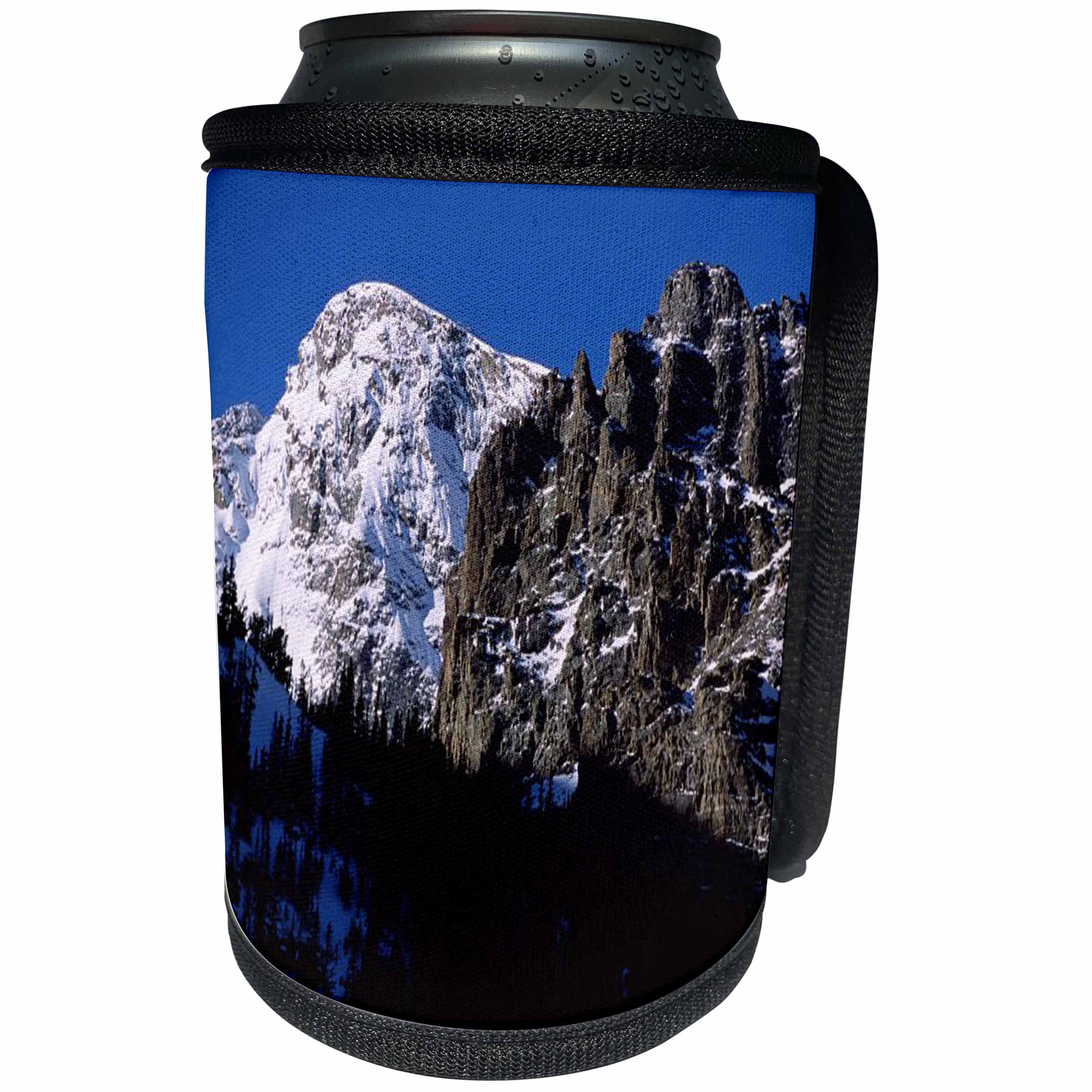 3dRose Sandy Mertens Colorado - Glacier Gorge Rocky Mountain National Park - Can Cooler Bottle Wrap (cc_26280)