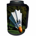 3dRose Cassie Peters Kansas City - Shuttlecock Kansas City Lawn - Can Cooler Bottle Wrap (cc_262920)