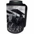 3dRose Cassie Peters Photography - Vintage Tractors - Can Cooler Bottle Wrap (cc_262926)