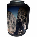 3dRose Sandy Mertens Colorado - Main Street Creede in 1942 - Can Cooler Bottle Wrap (cc_26296)