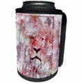 3dRose Andrea Haase Animals Illustration - Lion Watercolor Art - Can Cooler Bottle Wrap (cc_262968)