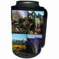 3dRose Sandy Mertens Colorado - Mountain Ranges and Mine - Can Cooler Bottle Wrap (cc_26297)
