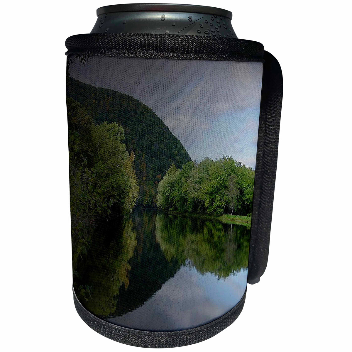 3dRose Sandy Mertens Connecticut - Housatonic River - Can Cooler Bottle Wrap (cc_26305)
