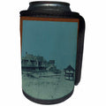 3dRose Sandy Mertens State of Delaware - Vintage 1903 Bethany Beach Boardwalk - Can Cooler Bottle Wrap (cc_26307)