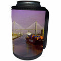 3dRose Sandy Mertens State of Georgia - Shipping in Savannah - Can Cooler Bottle Wrap (cc_26319)
