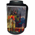 3dRose Sandy Mertens State of Georgia - Rome Georgia Painting - Can Cooler Bottle Wrap (cc_26326)