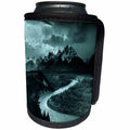 3dRose Sandy Mertens Idaho - Vintage Adams The Tetons and the Snake River - Can Cooler Bottle Wrap (cc_26352)