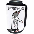 3dRose All Smiles Art Funny - Funny Cute Blind Mole Dermatologist Cartoon - Can Cooler Bottle Wrap (cc_263799)