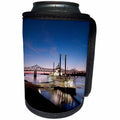 3dRose Sandy Mertens Mississippi - Casino Boat Mississippi River Natchez - Can Cooler Bottle Wrap (cc_26384)