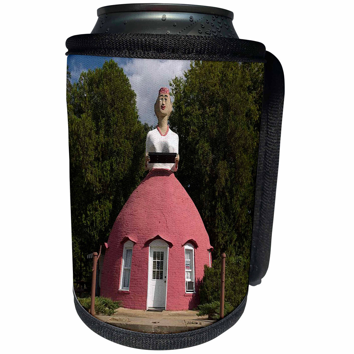 3dRose Sandy Mertens Mississippi - Mammys Cupboard Restaurant in Natchez - Can Cooler Bottle Wrap (cc_26386)