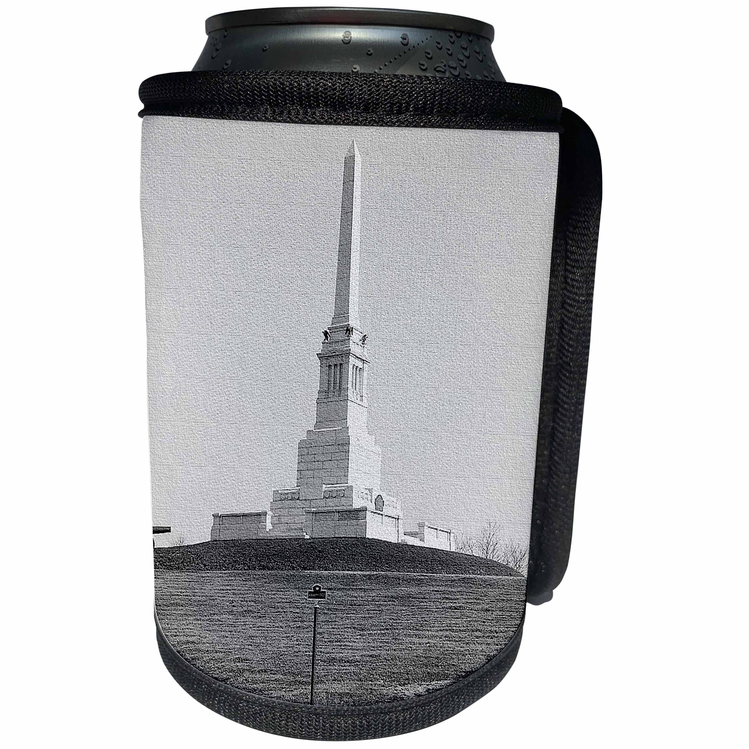 3dRose Sandy Mertens Mississippi - Mississippi State Memorial in Vicksburg - Can Cooler Bottle Wrap (cc_26387)