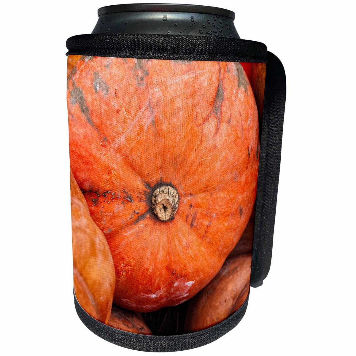 3dRose Alexis Photography - Thanksgiving - Grunge round orange pumpkins for sale - Can Cooler Bottle Wrap (cc_264123)
