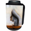 3dRose Alexis Photography - Animals - Squirrel with a fluffy tail - Can Cooler Bottle Wrap (cc_264219)