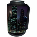 3dRose Alexis Photography - Moscow City - International business center Moscow City at misty night - Can Cooler Bottle Wrap (cc_264226)