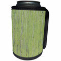 3dRose Abstract Wood Colors - Image of Lime Green Aged Wood - Can Cooler Bottle Wrap (cc_264382)