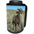 3dRose Boehm Graphics Animal - Bighorn Sheep - Can Cooler Bottle Wrap (cc_26447)