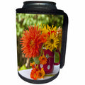 3dRose Andrea Haase Nature Photography - Autumn flowers in a polka dot mug - Can Cooler Bottle Wrap (cc_264675)