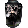 3dRose WhiteOak Art Designs Halloween - Wicked Goth Fairy - Can Cooler Bottle Wrap (cc_26470)