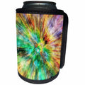 3dRose Phil Perkins - Graphic Design - Autumnal Colors Tie Dye - Can Cooler Bottle Wrap (cc_265148)