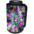 3dRose Phil Perkins - Graphic Design - Colorful Spectrum Tie Dye - Can Cooler Bottle Wrap (cc_265149)