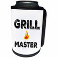3dRose BrooklynMeme Sayings - Grill Master - Can Cooler Bottle Wrap (cc_265193)
