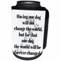 3dRose BrooklynMeme Sayings - For dog lovers - Can Cooler Bottle Wrap (cc_265198)