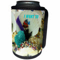 3dRose Florene Humor - Florida Tourist - Can Cooler Bottle Wrap (cc_26522)