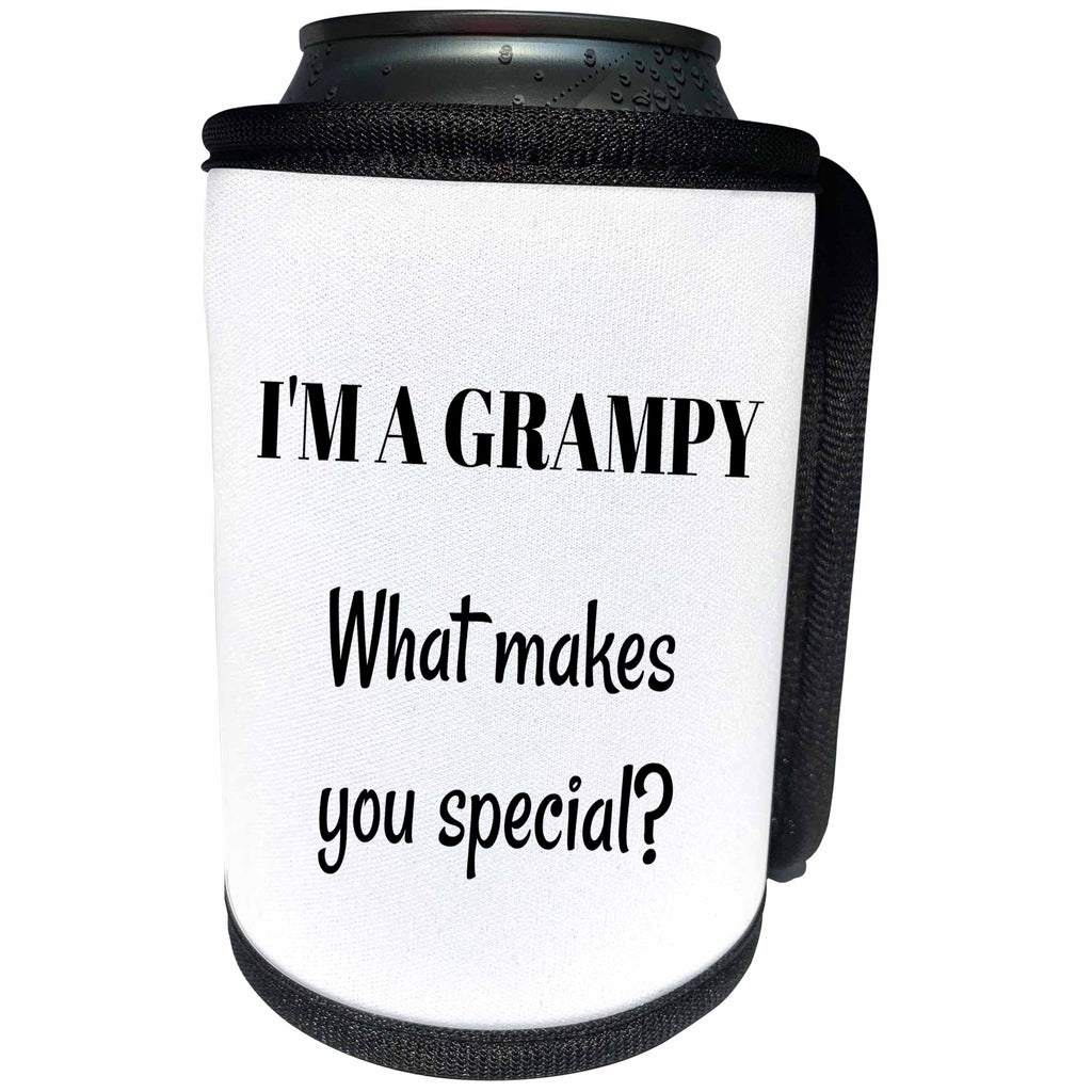 3dRose BrooklynMeme Sayings - Im a Grampy what makes you special - Can Cooler Bottle Wrap (cc_265303)