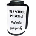 3dRose BrooklynMeme Sayings - Im a SCHOOL PRINCIPAL what makes you special - Can Cooler Bottle Wrap (cc_265306)
