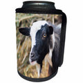3dRose WhiteOaks Photography and Artwork - Goats - Ying Yang Goat is a photo of a goat that reminded me of ying yang - Can Cooler Bottle Wrap (cc_265343)