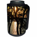 3dRose WhiteOaks Photography and Artwork - Waterscape - The Sun is Going Down is a photo of at a park in Salem MA - Can Cooler Bottle Wrap (cc_265369)