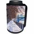 3dRose Alexis Photography - Moscow City - Winter day in the Moscow park - Can Cooler Bottle Wrap (cc_265490)