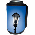 3dRose Alexis Photography - Objects - Street lamp, sunshine, blue sky - Can Cooler Bottle Wrap (cc_265522)