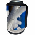 3dRose Alexis Photography - Seasons Winter - Ice covered branch of the tree, small icicle - Can Cooler Bottle Wrap (cc_265635)